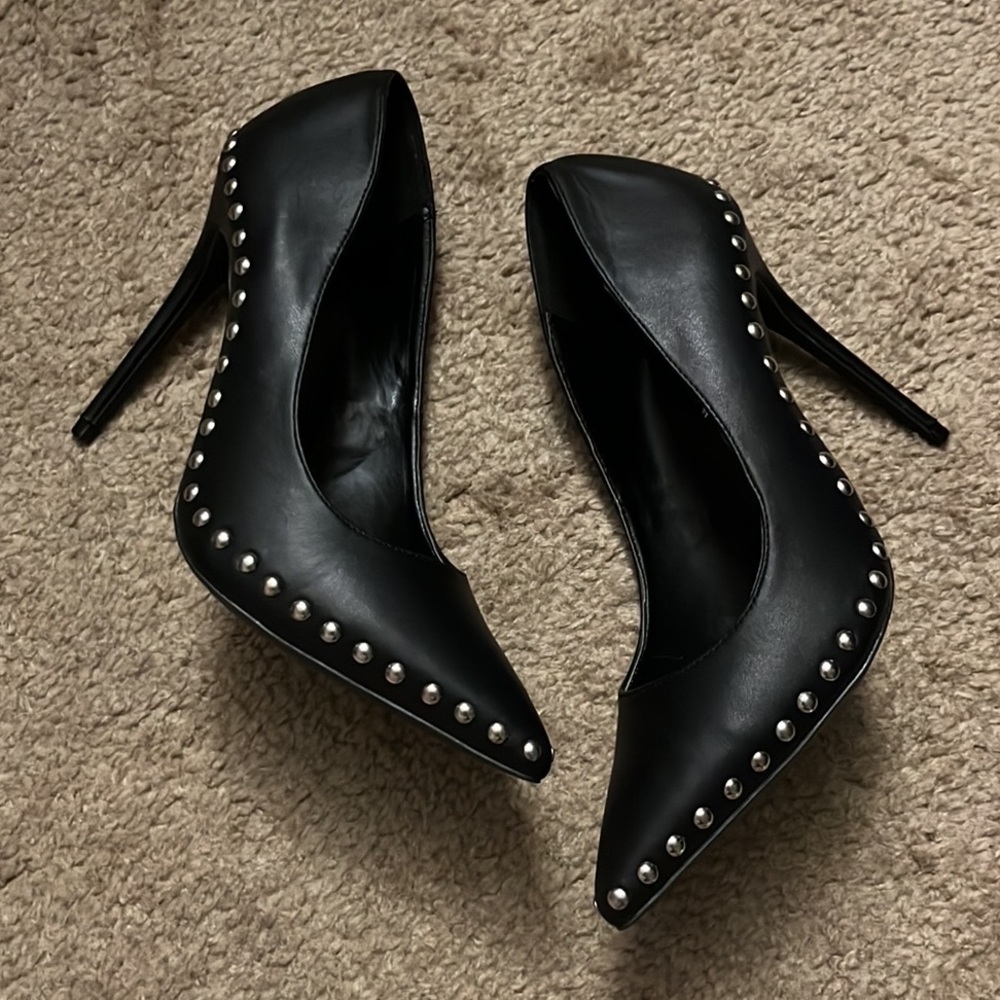Fashion Nova Studded Stiletto Pumps
